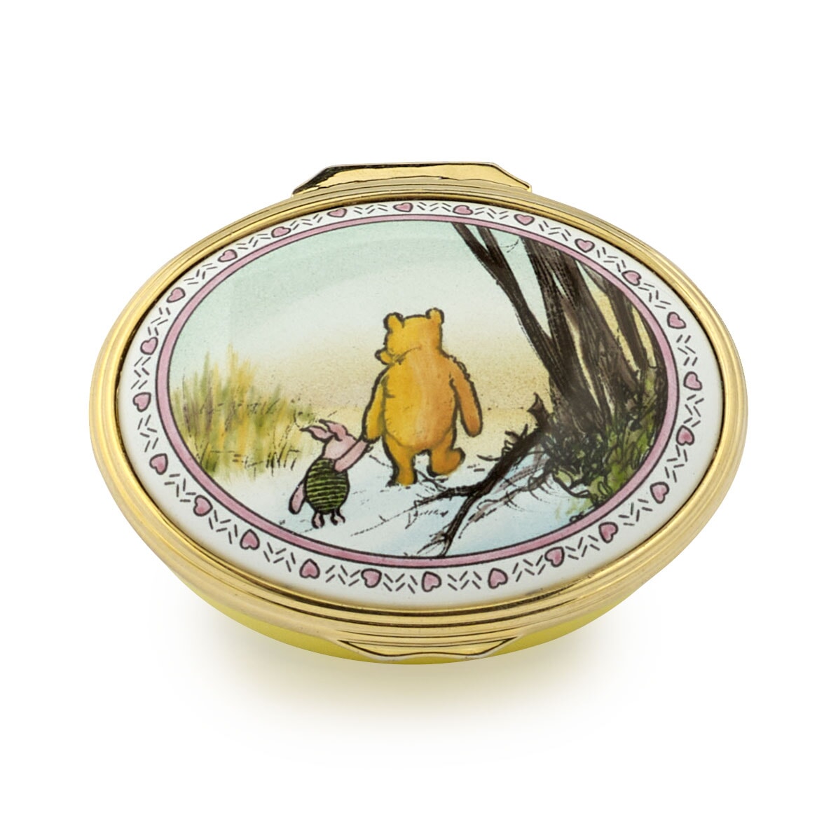 HALCYON DAYS ENAMELS プードル Halcyon Days Winnie the Pooh Enamel Box